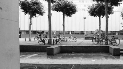 Fahrradständer focal links