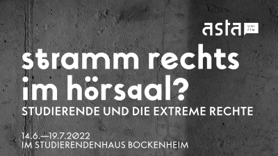 Stramm rechts im Hörsaal!